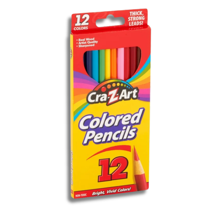 12 Colored Pencils