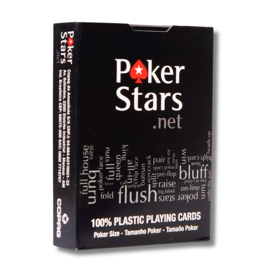Poker Stars 100% Plastic