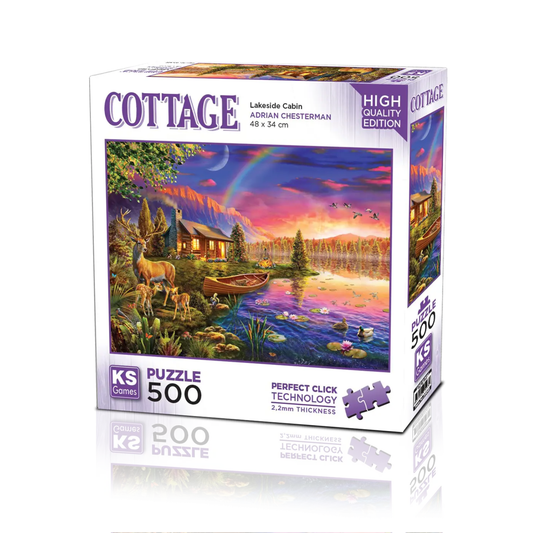 Lakeside Cabin (500 Pieces)