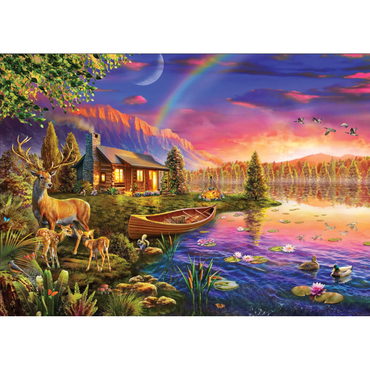 Lakeside Cabin (500 Pieces)