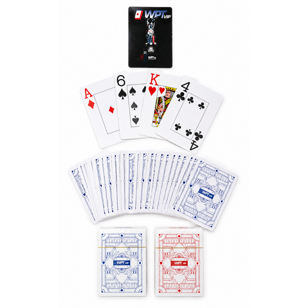 WPT VIP 100% Plastic Playing Cards