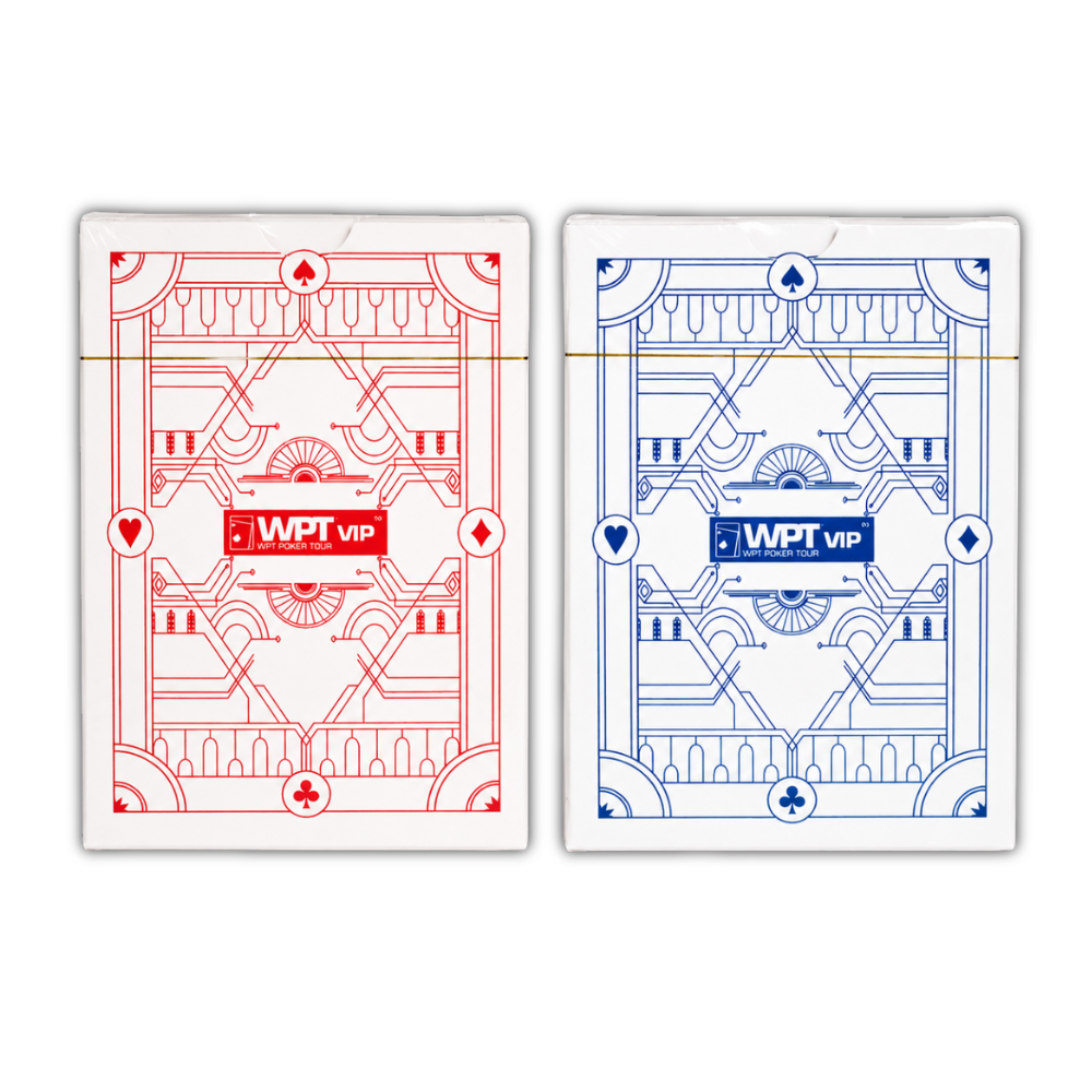 WPT VIP 100% Plastic Playing Cards