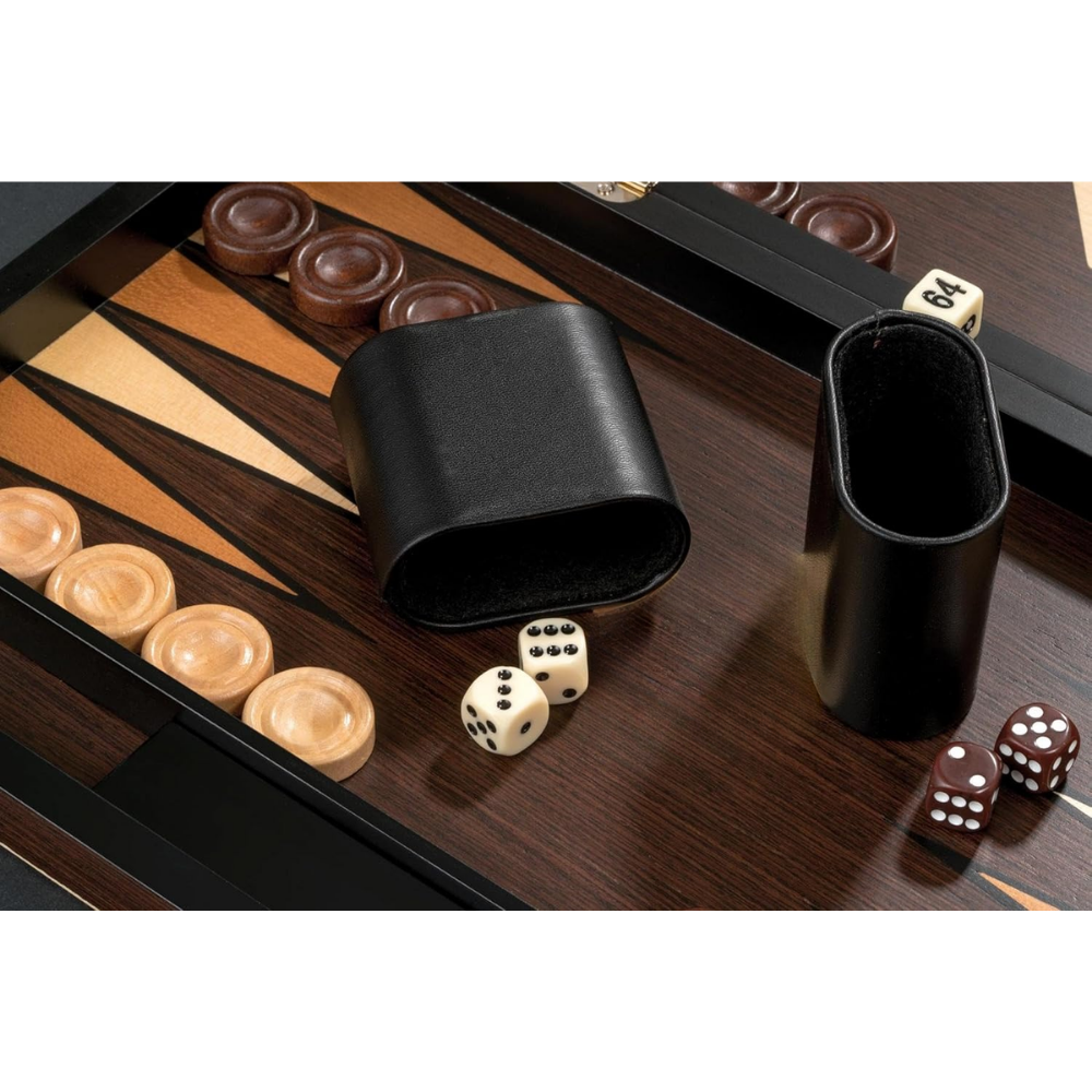 Wooden Backgammon Set Brown