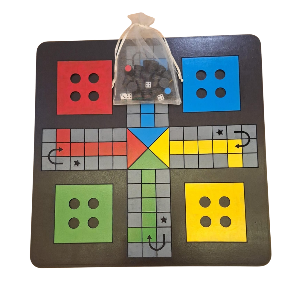 Wooden Ludo Game - Made In Lebanon