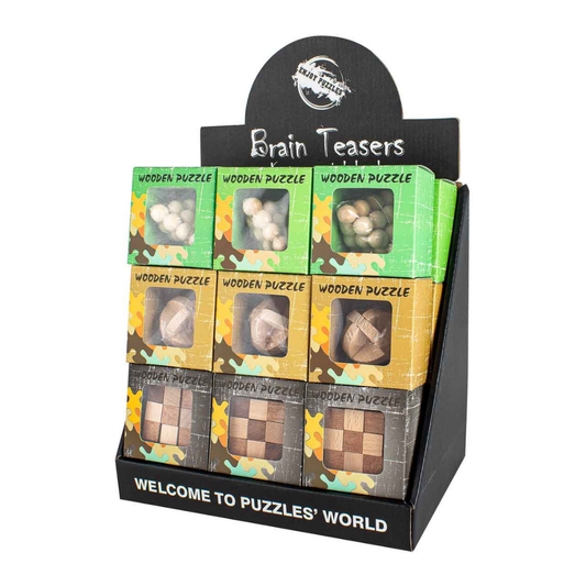 Wooden Puzzle Brain Teaser