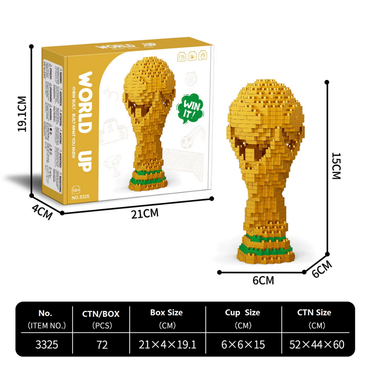 World Cup Trophy Building Blocks – 899 Pieces