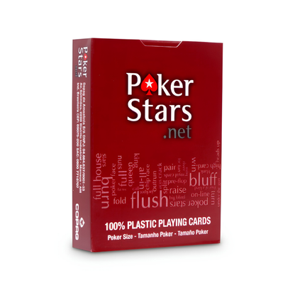 Poker Stars - 100% Poker Plastic - Playing Cards