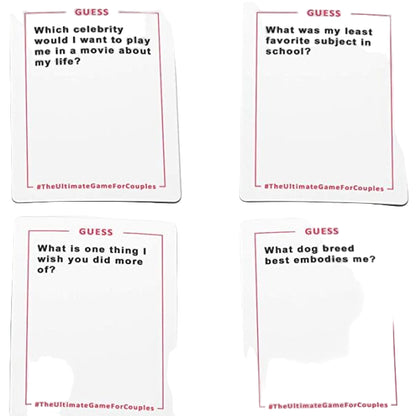 The Ultimate Game for Couples – Love, Laughs & a Little Competition - Couples Card Game - 18+ Only