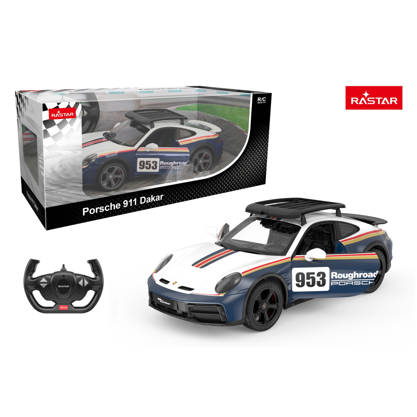 RASTAR – Porsche 911 Dakar RC Car