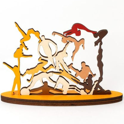 Acrobat Tower - 3D Wooden Balancing Game